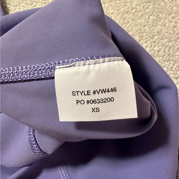 VUORI Studio Pocket Legging Ultra Violet Lavender Purple High-Waisted - Picture 11 of 11